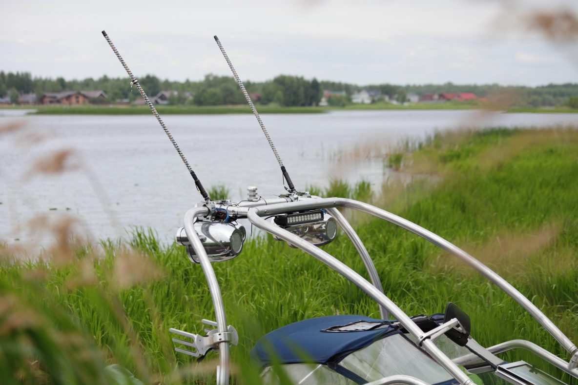 marine audio industry wakeboard tower speakers play louder than stock boat speaker