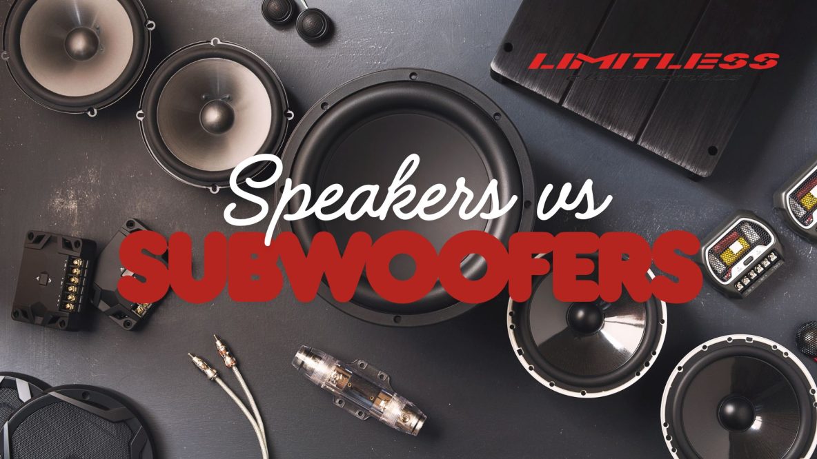 speakers vs subwoofers